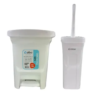 ست سطل زباله و فرچه زیبا کد sp100