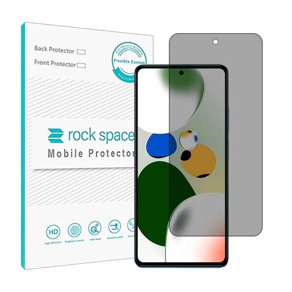 محافظ صفحه نمایش پرایوسی  راک اسپیس مدل HyPRV مناسب برای گوشی موبایل شیائومی Redmi Note 12 Pro Speed