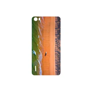 MAHOOT Beach and Green Sea Cover Sticker for Honor 6