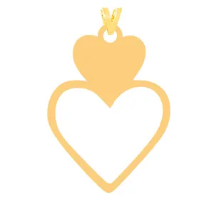 آویز گردنبند طلا 18 عیار زنانه الن نار مدل ELN31605