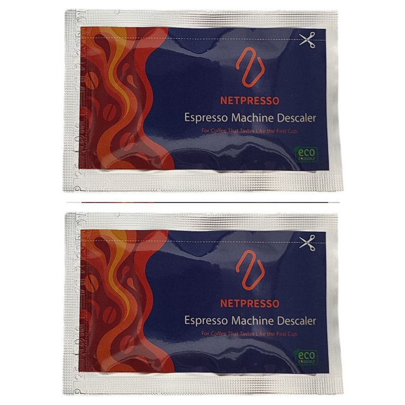 پودر جرم گیر اسپرسوساز نِت پرسو مدل دو قلو TwinClean 2X بسته دو عددی
