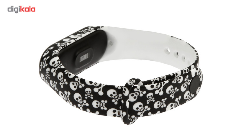 بند مچ بند هوشمند شیائومی Mi Band 3 مدل Skull 2