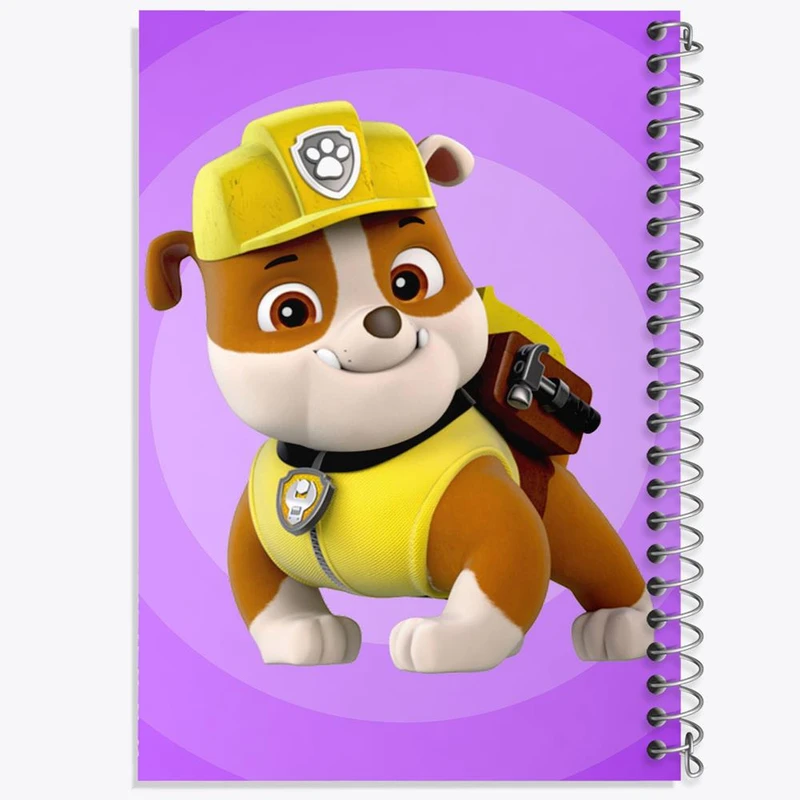 دفتر مشق 100 برگ خندالو طرح سگ های نگهبان Paw Patrol کد 3134