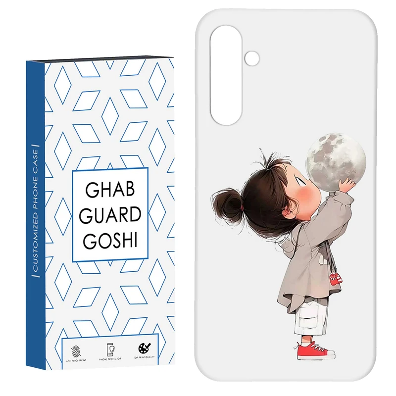 کاور قاب گارد گوشی طرح دختر ملوس کد Dimo-969 مناسب برای گوشی موبایل سامسونگ Galaxy A34 / A34 5G