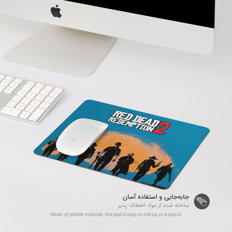 ماوس پد پیکسل میکسل مدل DEAD REDEMPTION 2 کد GARD20 1