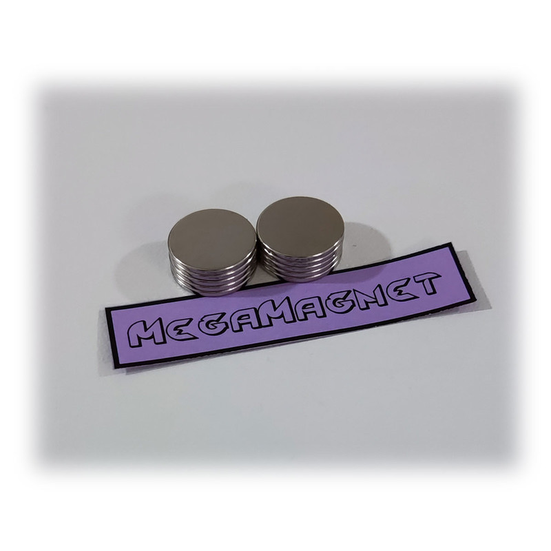آهن ربا مدل نئودیمیوم دیسک کد MC12X1 بسته 10 عددی
