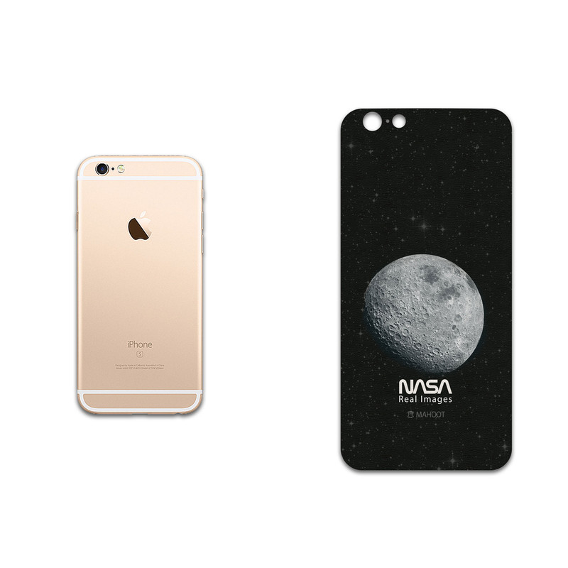برچسب پوششی ماهوت مدل Moon-By-NASA مناسب برای گوشی موبایل اپل iPhone 6s