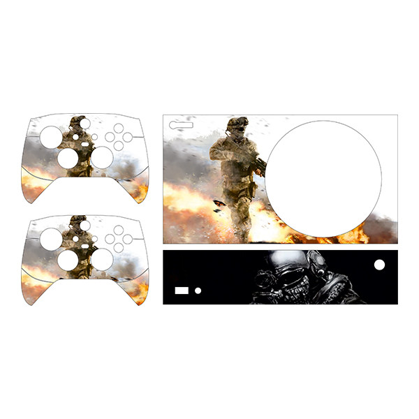 برچسب کنسول بازی ایکس باکس series s توییجین وموییجین مدل Call of Duty 04 مجموعه 4 عددی