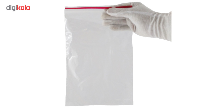 کیسه زیپ دار مدل ضخیم سایز 18x25 سانتی‌متر بسته 100 عددی