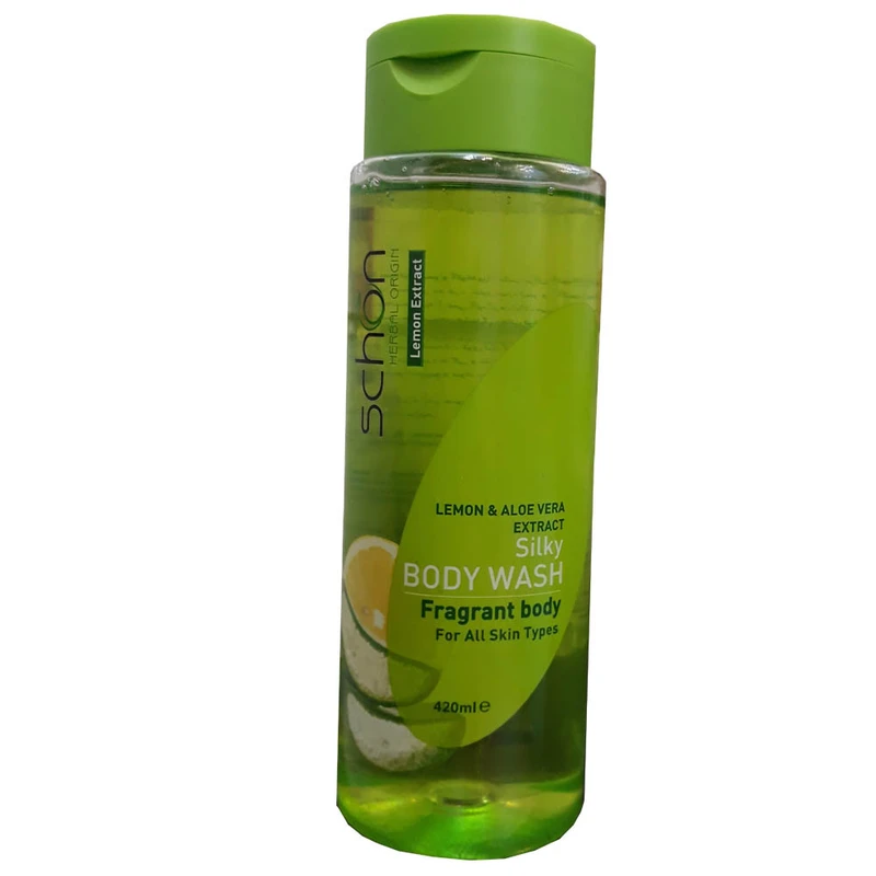 شامپو بدن شون مدل Lemon & Aloe Vera حجم 420 میلی لیتر