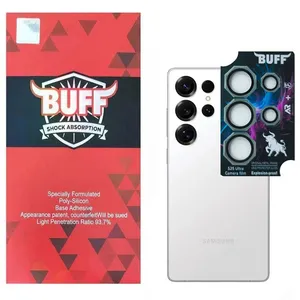 Buff Hexagon Metal Arlenz Protector For Samsung Galaxy S25 Ultra
