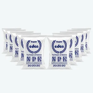 کود کامل سوپر ادن مدل NPK 20+20+20 وزن 10 کیلوگرم بسته 10 عددی