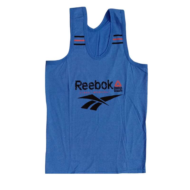 زیرپوش بدون آستین مردانه مدل 374 رنگ آبی