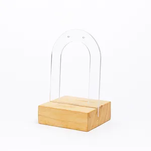 استند جواهرات مدل پیلکس پایه چوبی