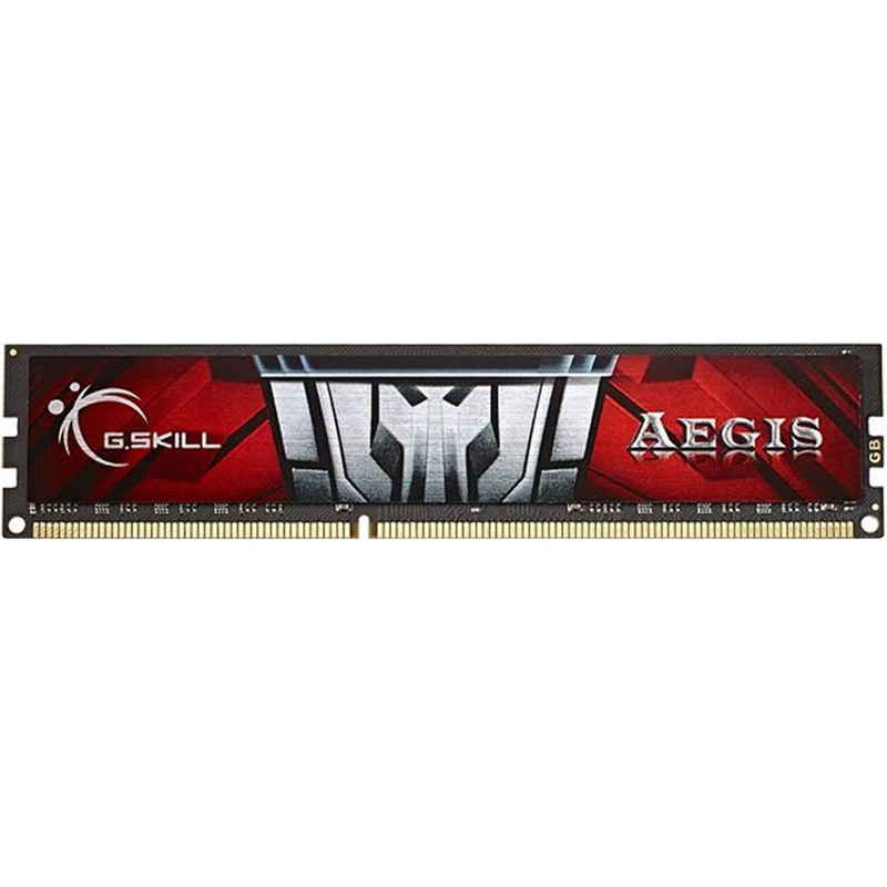 رم دسکتاپ DDR3 تک کاناله 1600 مگاهرتز CL11 جی اسکیل مدل AEGIS ظرفیت 4 گیگابایت