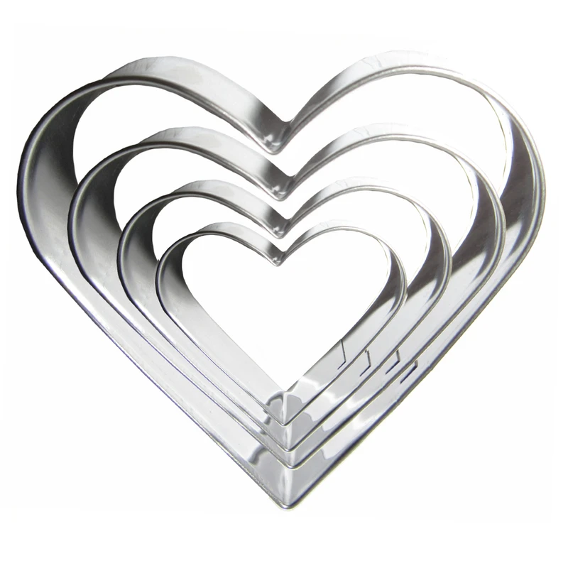کاتر شیرینی پزی مدل Cookie Cutter بسته 4 عددی