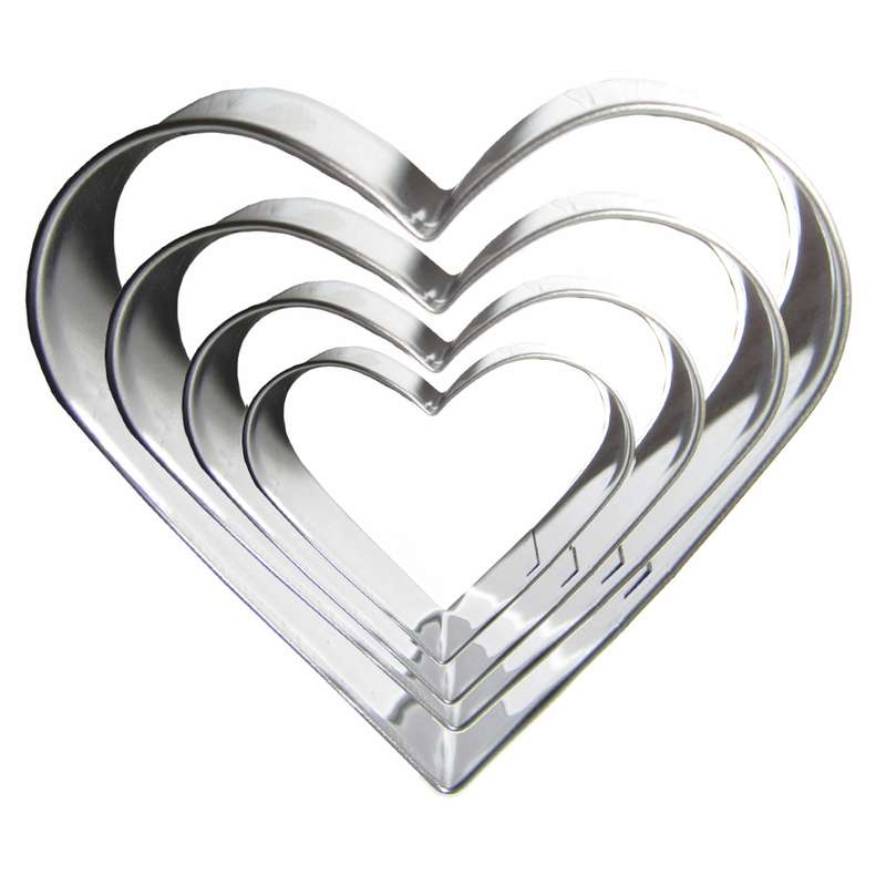 کاتر شیرینی پزی مدل Cookie Cutter بسته 4 عددی