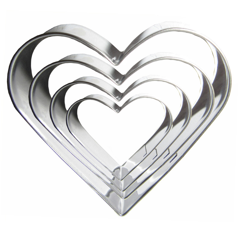 کاتر شیرینی پزی مدل Cookie Cutter بسته 4 عددی