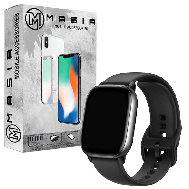 بند مسیر مدل Silic-SGK مناسب برای ساعت هوشمند آمیزفیت BIP 3 / BIP 3 Pro / GTS 4 mini / GTS 3