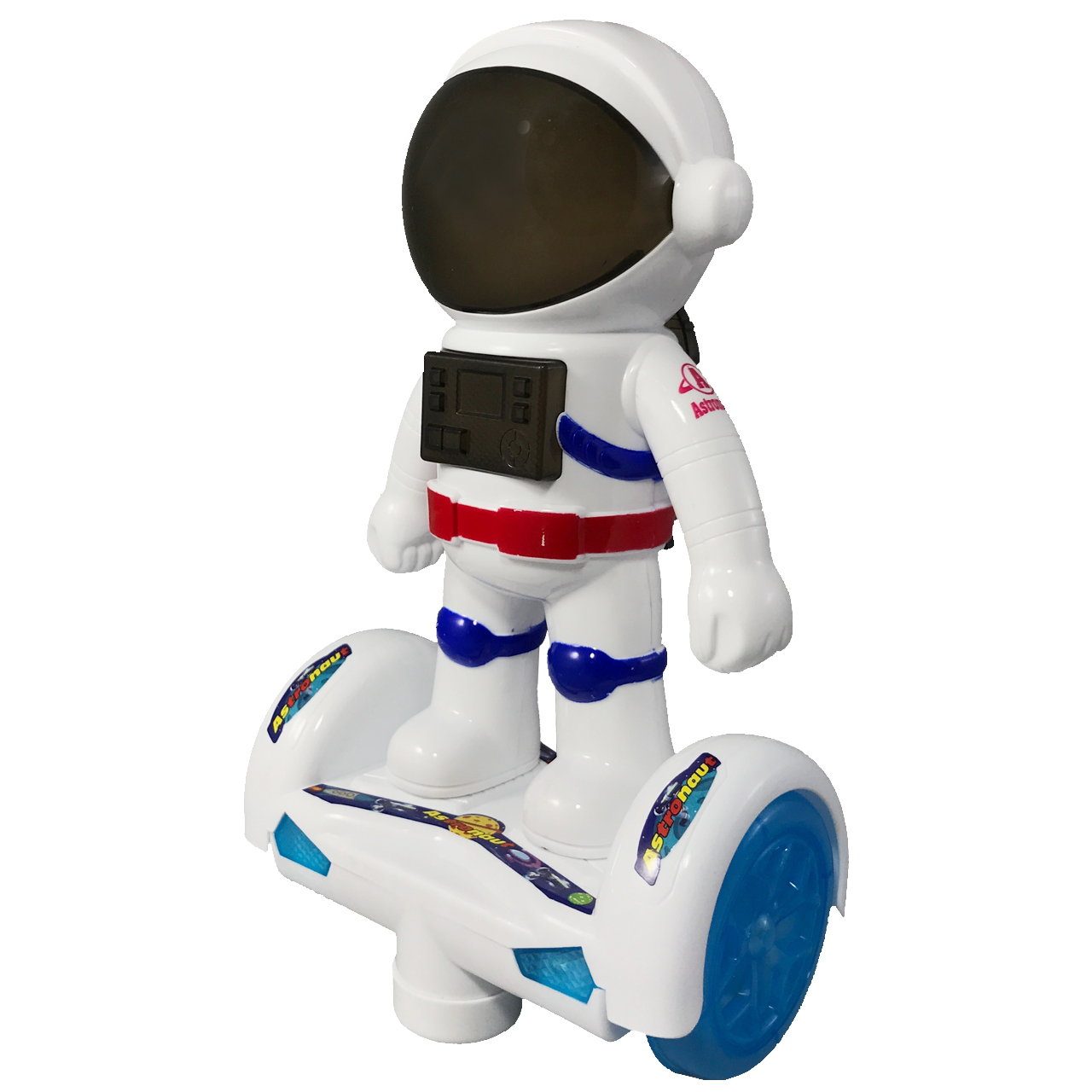 ربات موزیکال اسكوتر سوار مدل آدم فضایی کد 100
