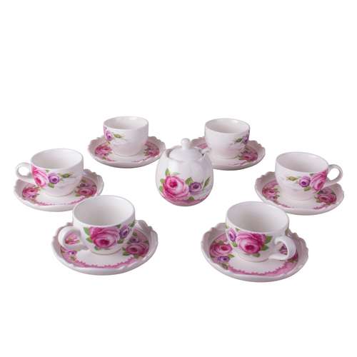 سرویس چای خوری 14 پارچه گلد کیش مدل دکال کد GK615409