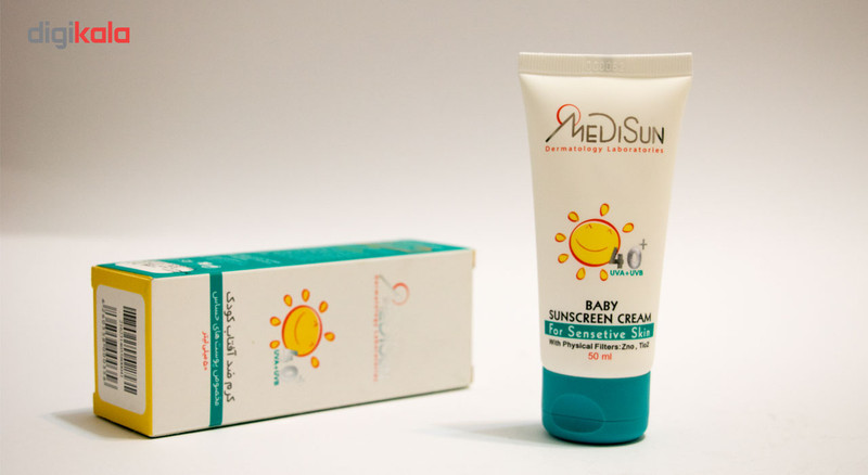 کرم ضد آفتاب کودک مدیسان مدل 02 حجم 50 میلی لیتر