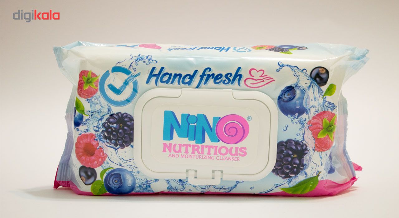 دستمال مرطوب نینو مدل Sensitive بسته 70 عددی -  - 2