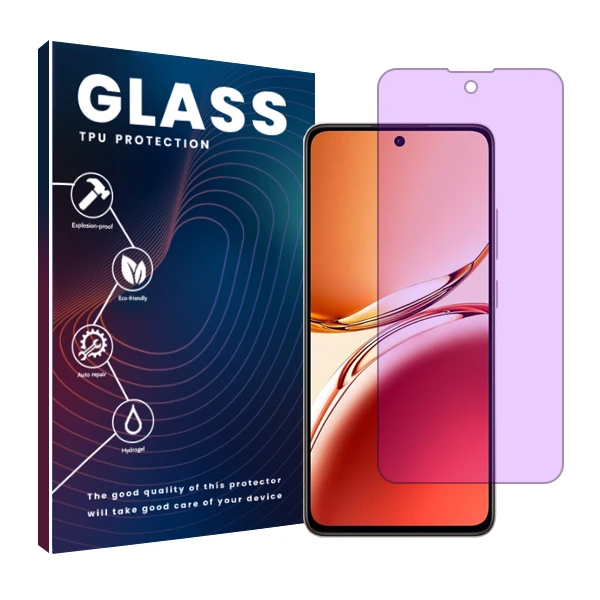 محافظ صفحه نمایش آنتی پرپل گلس مدل Resistant‌ مناسب برای گوشی موبایل اوپو Reno12 F