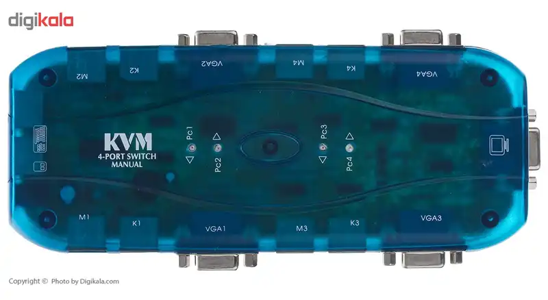 سوییچ چهار پورت KVM پی نت مدل FJ-K104