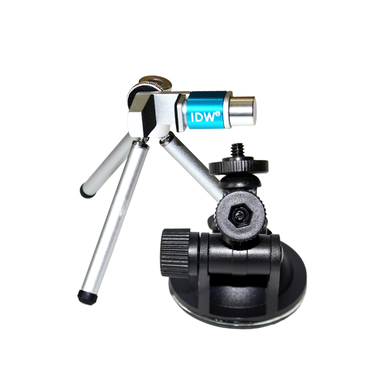 نگهدارنده موبایل مخصوص ماشین و نگهدارنده موبایل و تبلت پایه کوتاه IDW مدل Mount S Tripod Mobile Holder