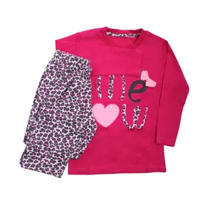 ست لباس دخترانه وچیون مدل HG900H  طرح LOVE