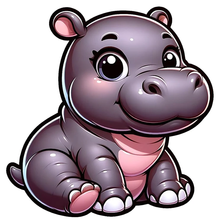 استیکر پارچه و لباس پاد آفرین مدل اسب آبی کد DKST545