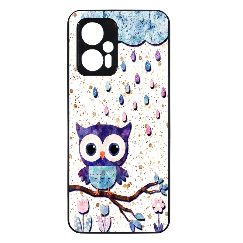 کاور گالری وبفر طرح جغد مناسب برای گوشی موبایل شیائومی poco x4 gt