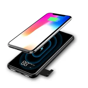 شارژر همراه باسئوس مدل bracket charge power bank ظرفیت 8000 میلی آمپر ساعت
