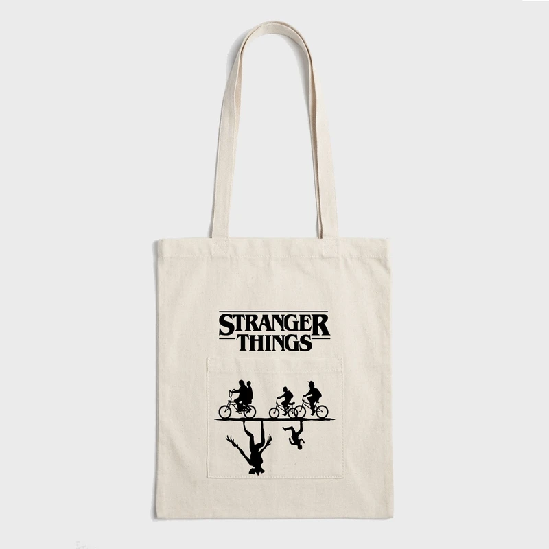 ساک خرید مدل stranger things کد 13