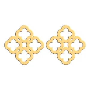گوشواره طلا 18 عیار زنانه فرشته مدل WEL-000038