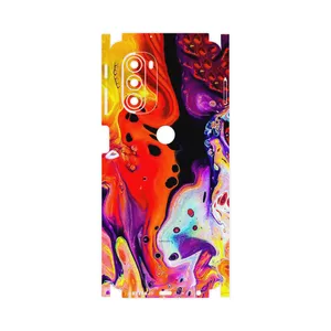 MAHOOT Abstract Oil Art-FullSkin Cover Sticker for Motorola Moto G51 5G