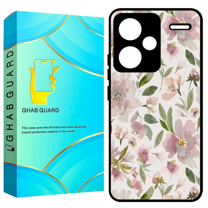 کاور قاب گارد طرح گل مدل GCHPN13PL مناسب برای گوشی موبایل شیائومی Redmi Note 13 Pro Plus