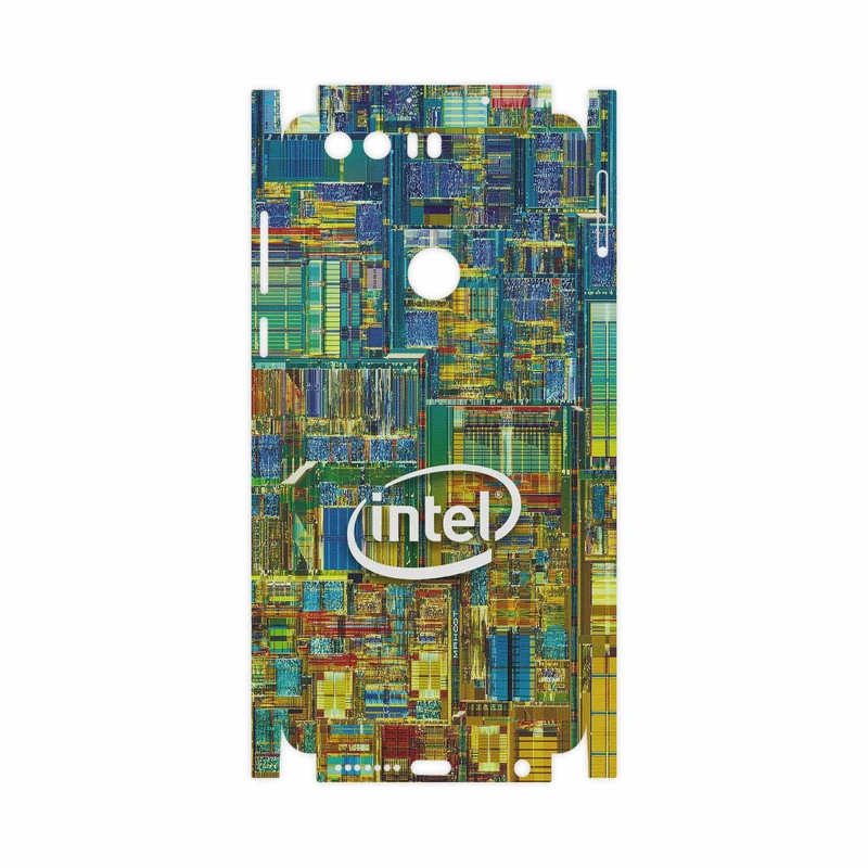 برچسب پوششی ماهوت مدل Intel Brand-FullSkin مناسب برای گوشی موبایل آنر 8