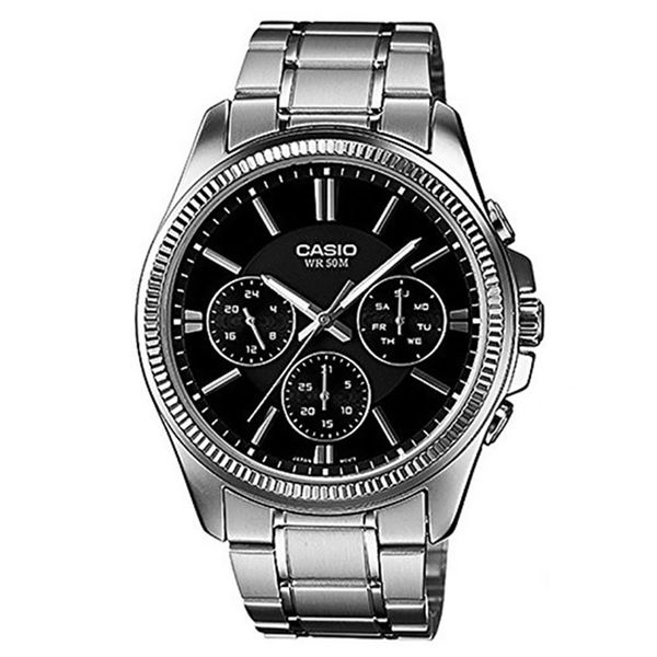 ساعت مچی عقربه‌ای کوارتز مردانه کاسیو مدل MTP-1375D-1AVDF