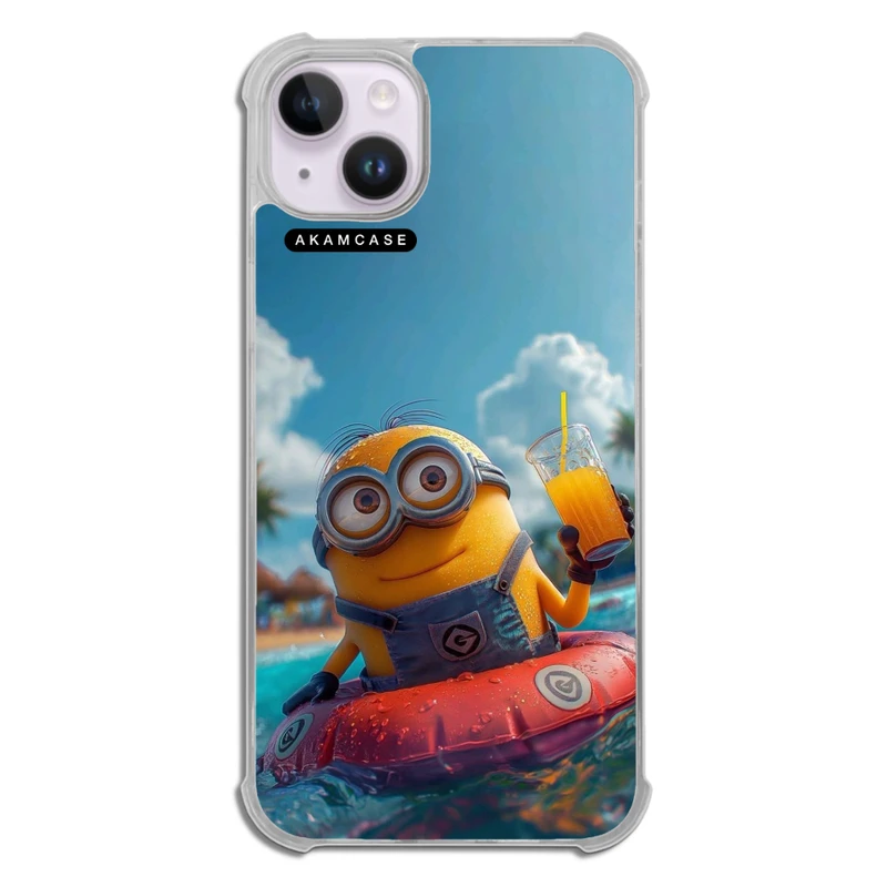 کاور آکام مدل AMC-WTA14PLUS-MINIONS5 مناسب برای گوشی موبایل اپل iPhone 14 Plus