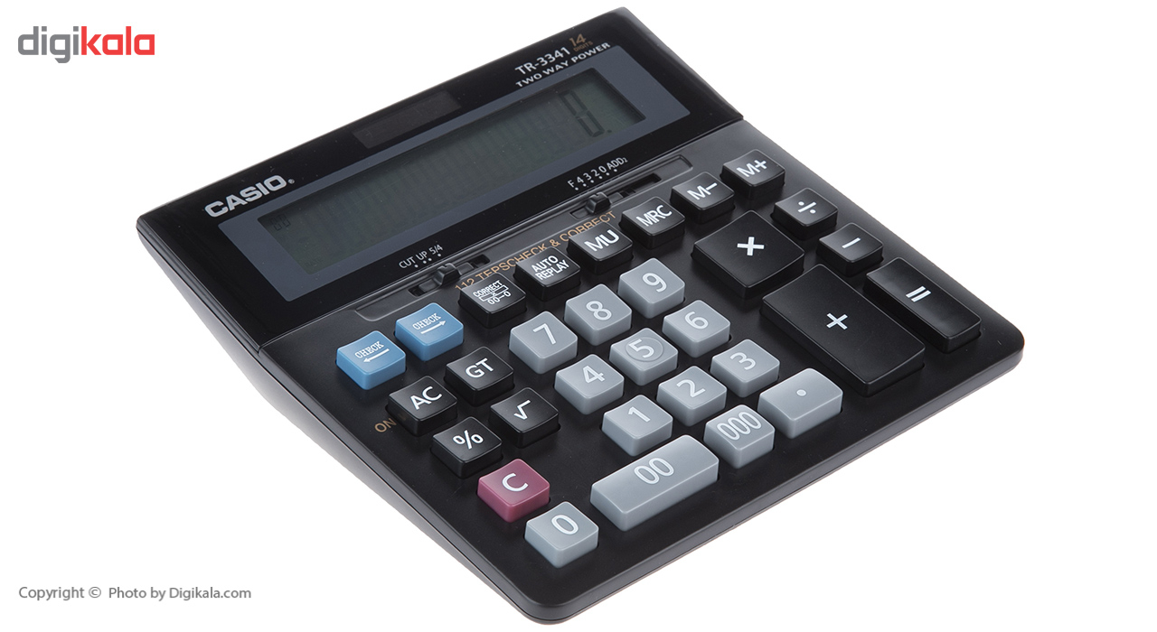 ماشین حساب کاسیو مدل TR-3341