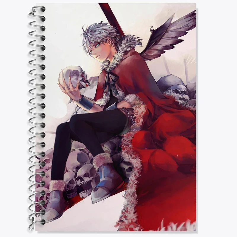 دفتر لغت 50 برگ خندالو مدل کیلوا زولدیک انیمه هانتر ایکس هانتر Hunter × Hunter کد 11947