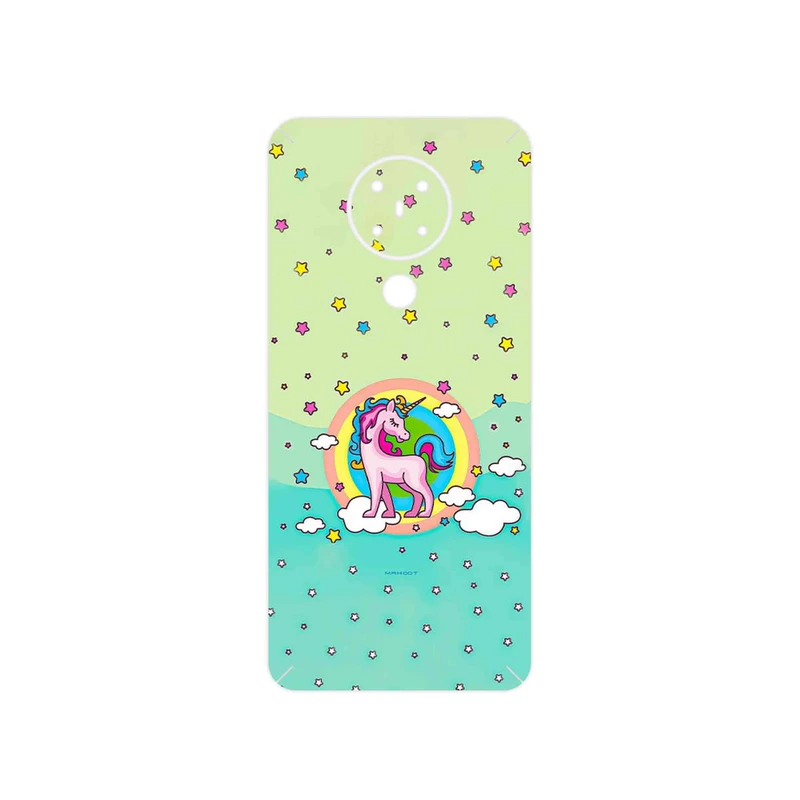 برچسب پوششی ماهوت مدل Rainbow unicorn adventure مناسب برای گوشی موبایل نوکیا 5.3