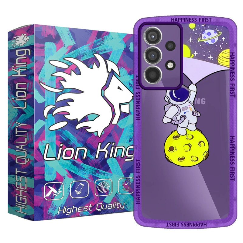 کاور لاین کینگ مدل violetF مناسب برای گوشی موبایل  سامسونگ Galaxy A13 4G