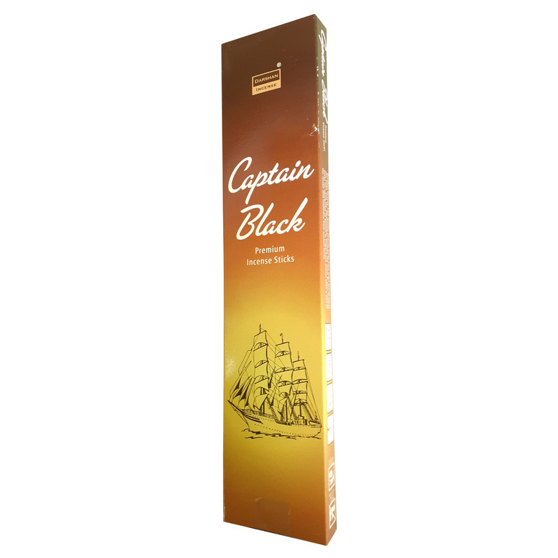 عود دارشان مدل Capitan Black بسته 20 عددی