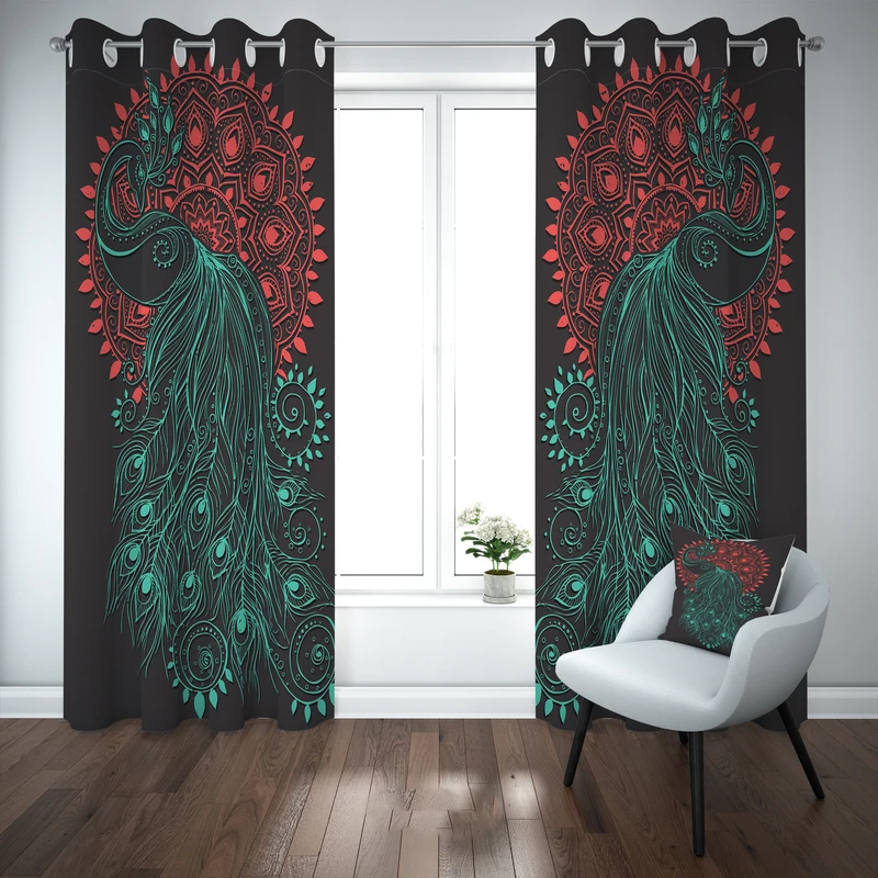 پرده مدل b2620 سایز 140×280 سانتی متر