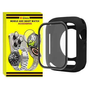 کاور ام‌گلس مدل Jelly Shield MG مناسب برای اپل واچ سری 10 سایز 46 میلی متری به همراه محافظ صفحه نمایش