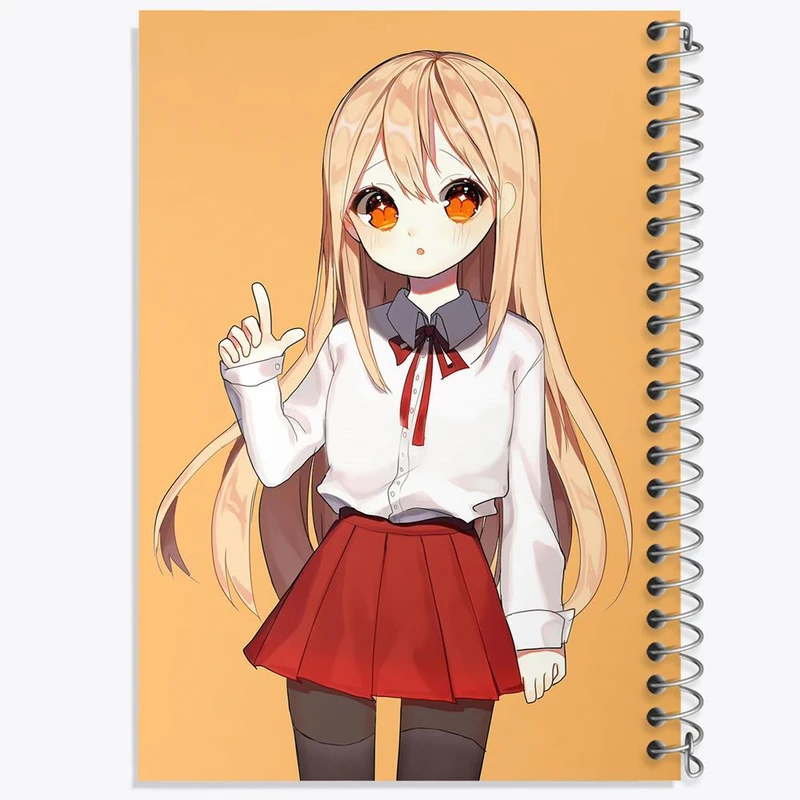 دفتر مشق 50 برگ خندالو مدل دوما اومارو انیمه اوماروچان Umaru Chan کد 18488