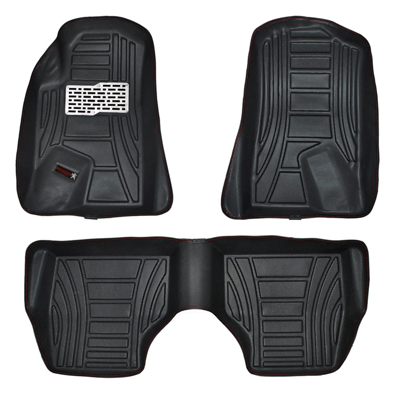 کفپوش سه بعدی خودرو پانیذ مدل دور دوخت کد MHDO مناسب برای پژو پارس TU5